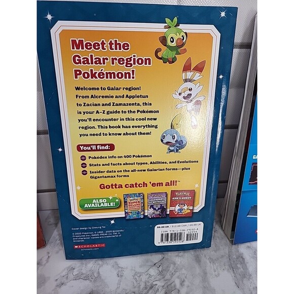 Ash's Quest & Galar Region (Pokémon)Game On 2020 Guidebooks Strategy Guides*Read - Picture 6 of 8